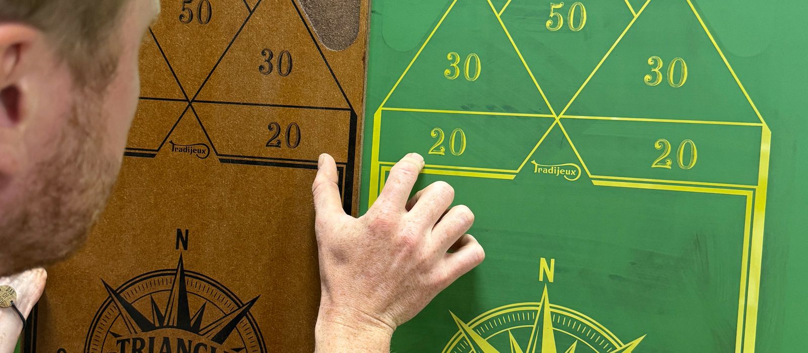 Jeux en bois serigraphie