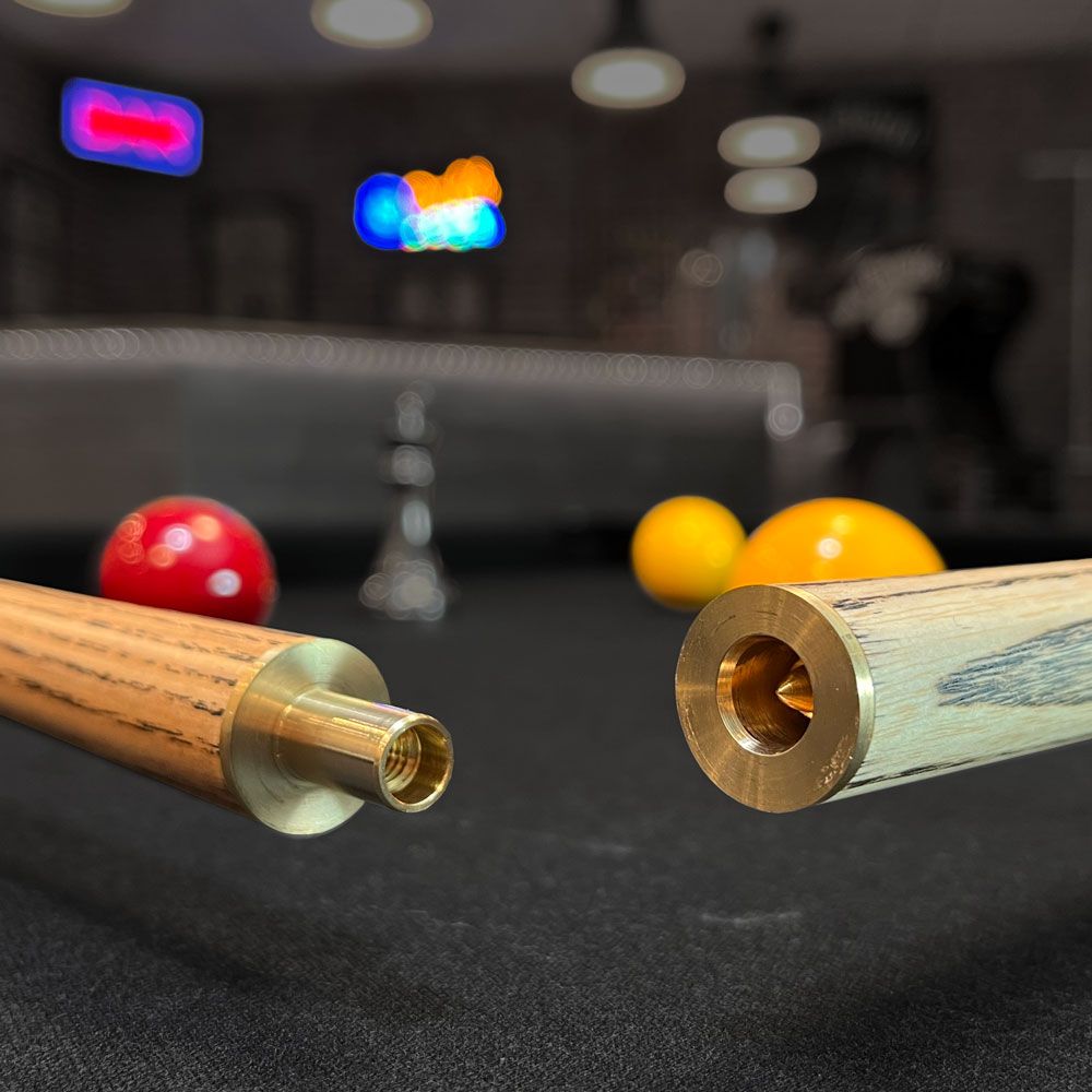 queue de billard jonction acier