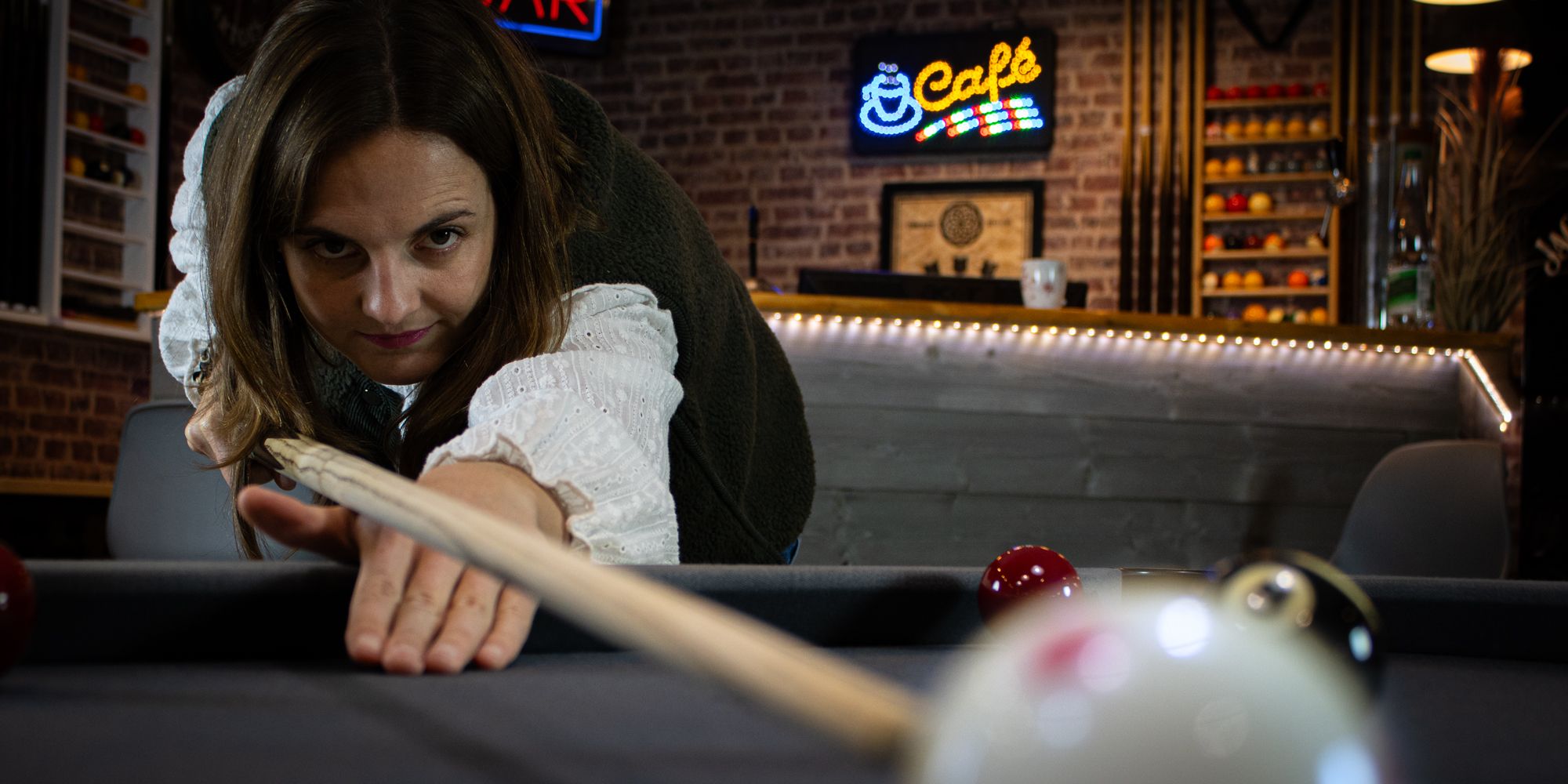 Queue de billard anglaise et snooker