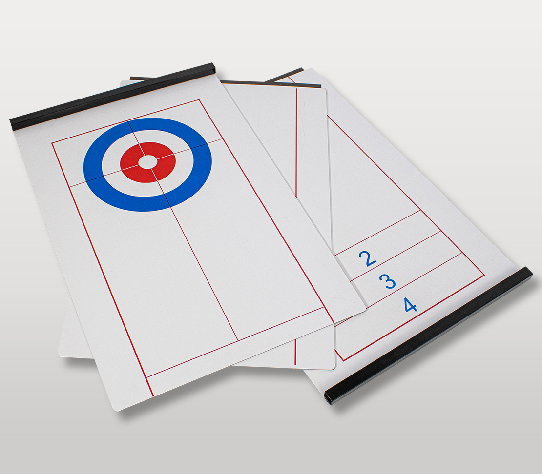 éléments du shuffle curling géant