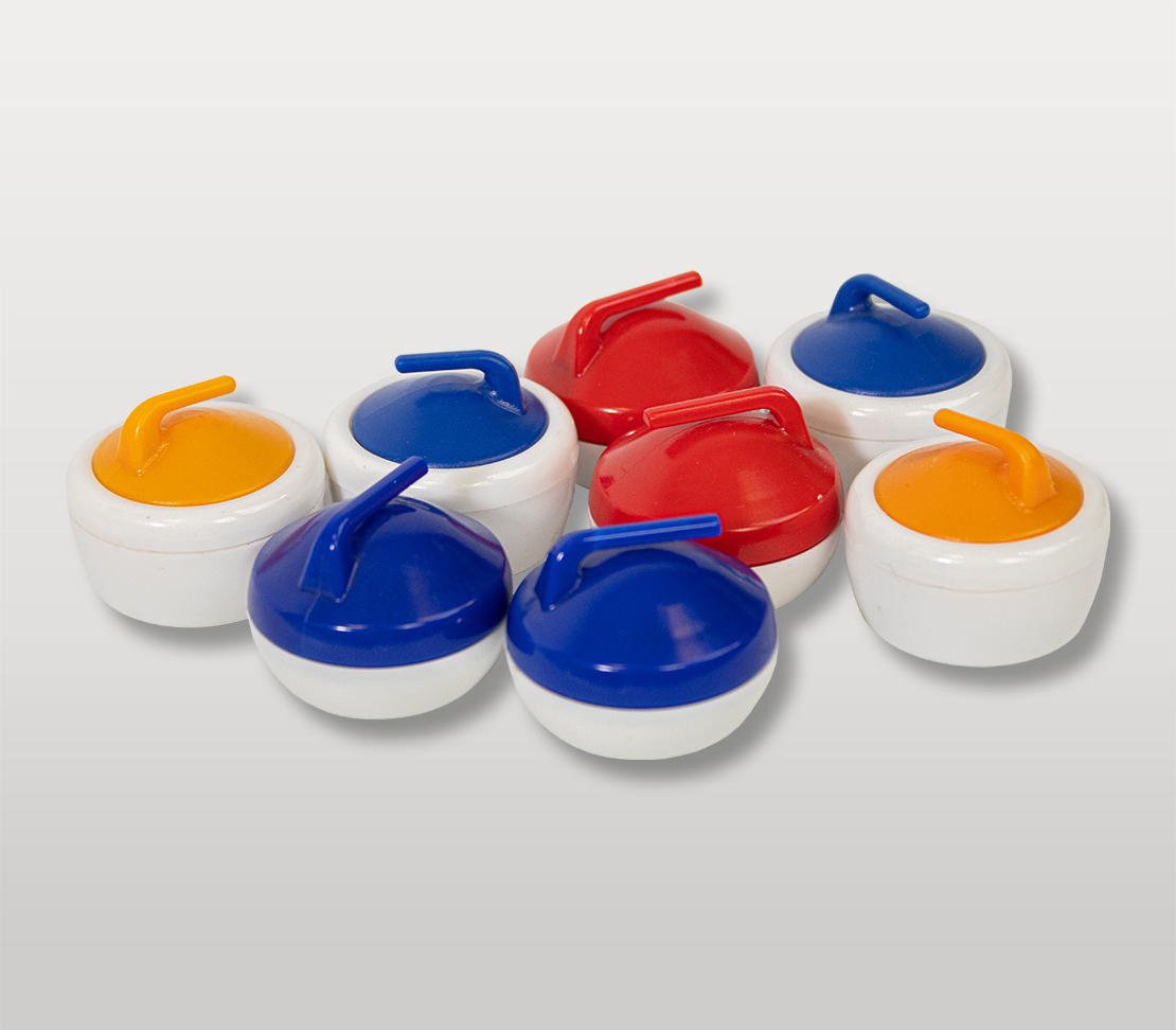 palets shuffle curling rouge bleu jaune