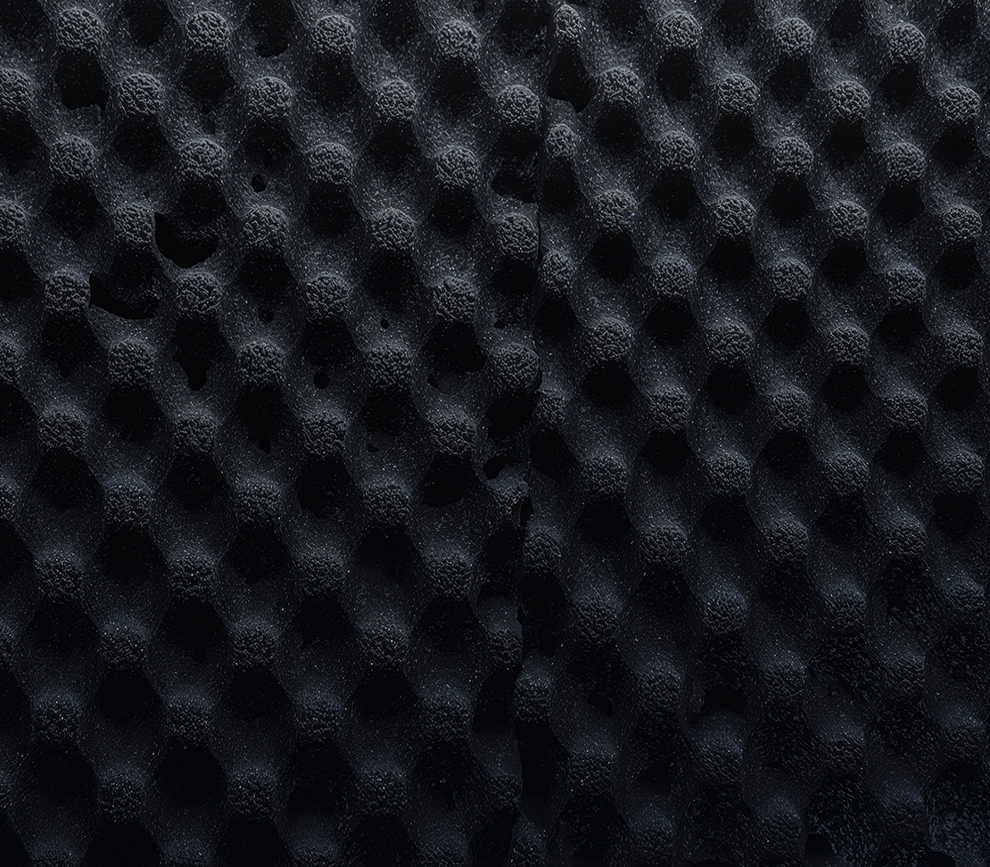 mousse intégrée a la cible