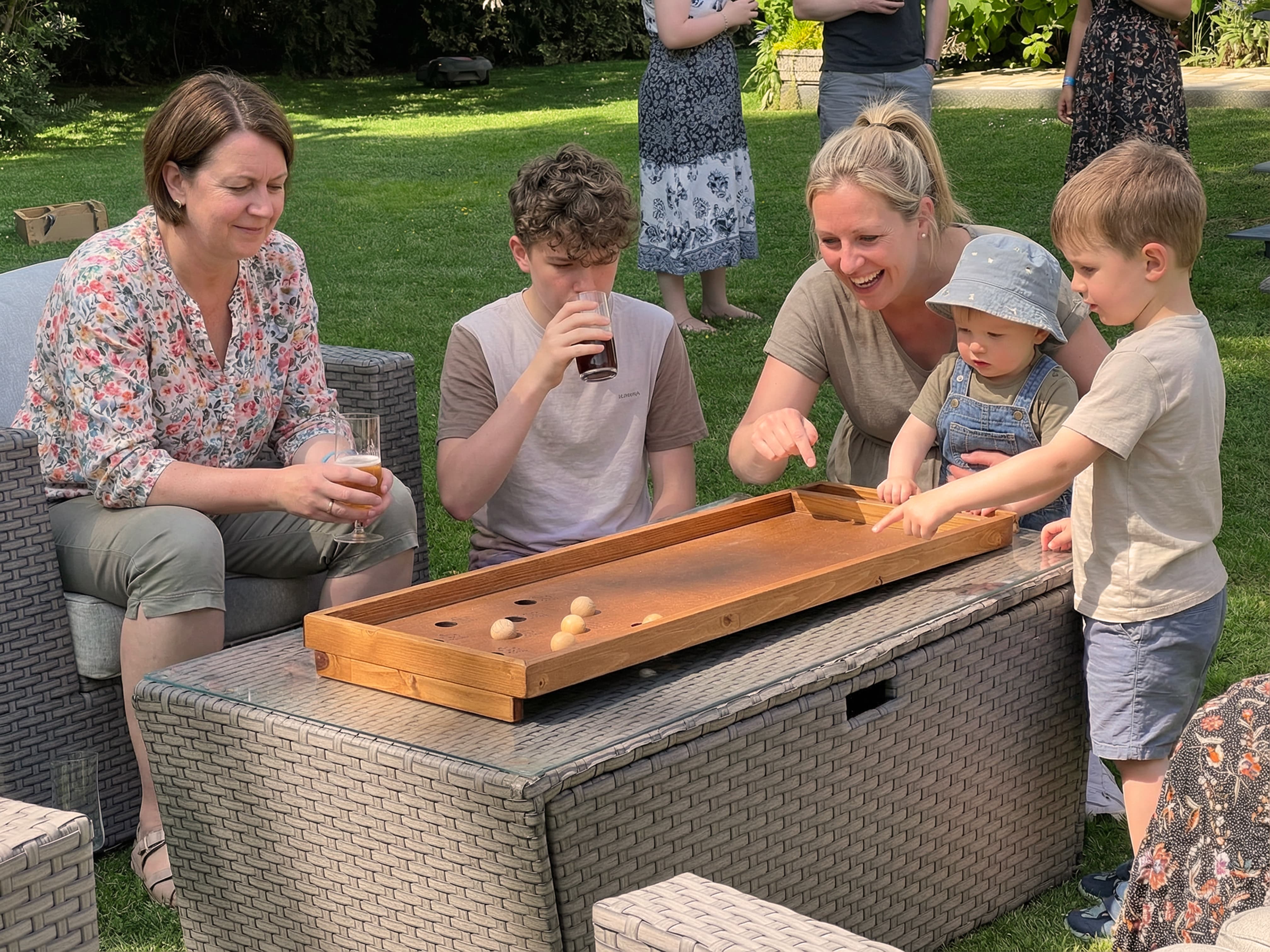 Photo jeux en bois animation