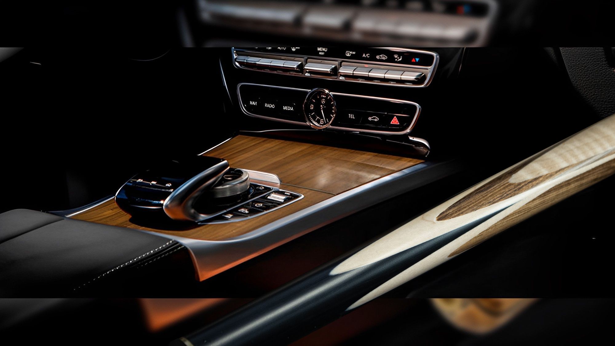 Queue de billard en bois précieux