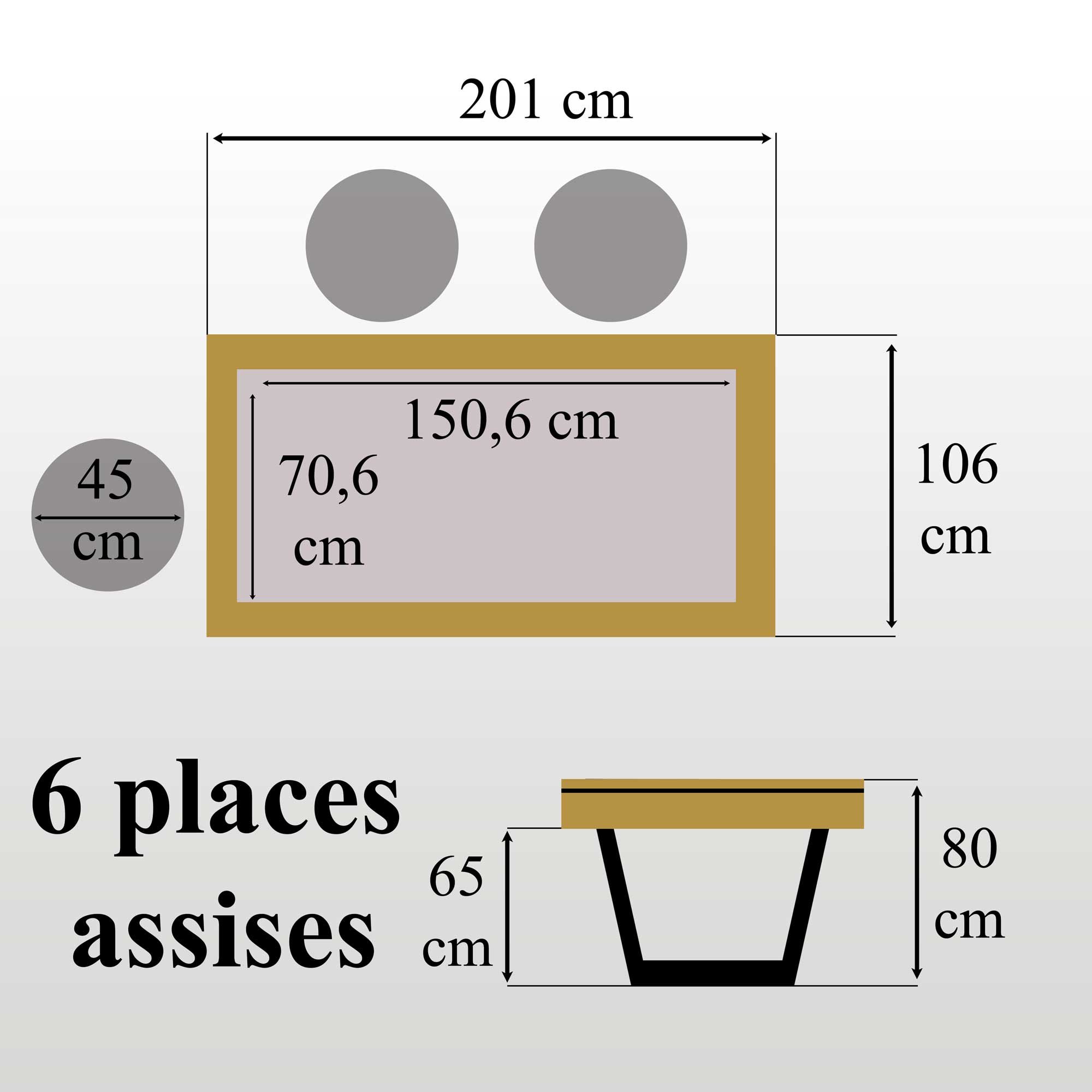 table de jeux de société dimension 171 x 91 cm