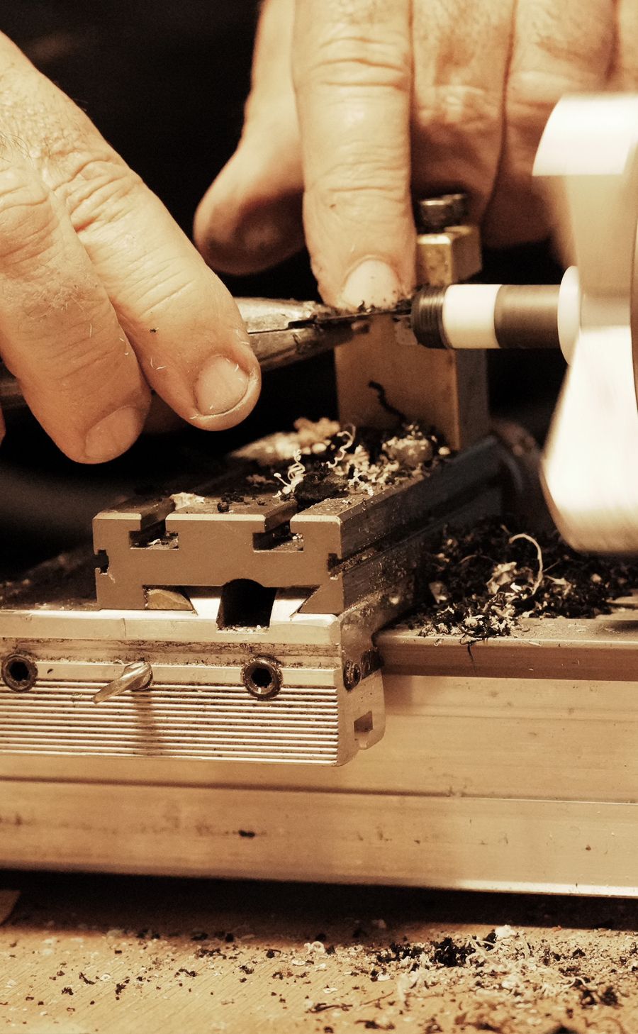 Queue de billard artisanale