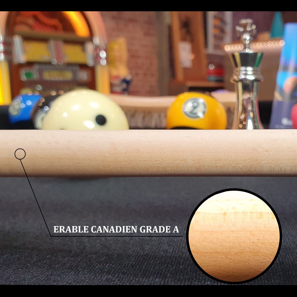 queue de billard flèche en érable