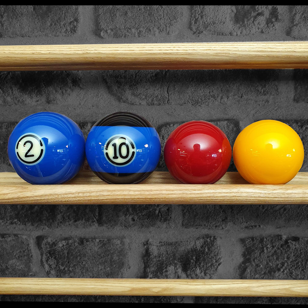 Queue De Tête Avec Boule De Craie Et Billard N ° 2