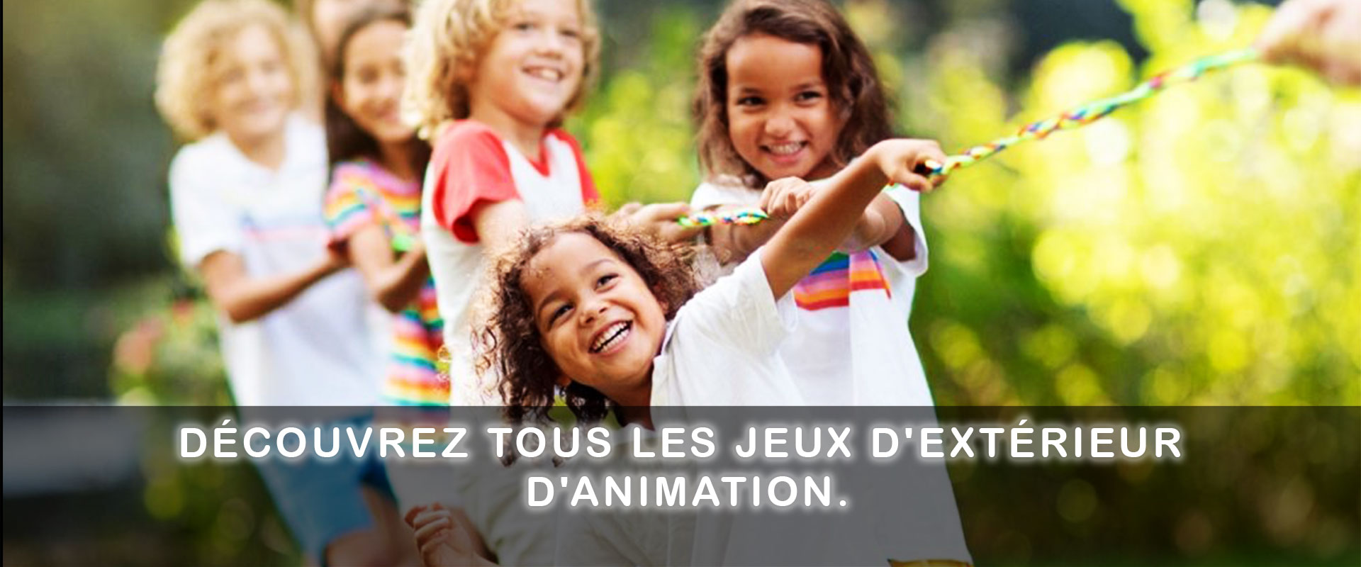 Jeux extérieur enfant et animation plein air