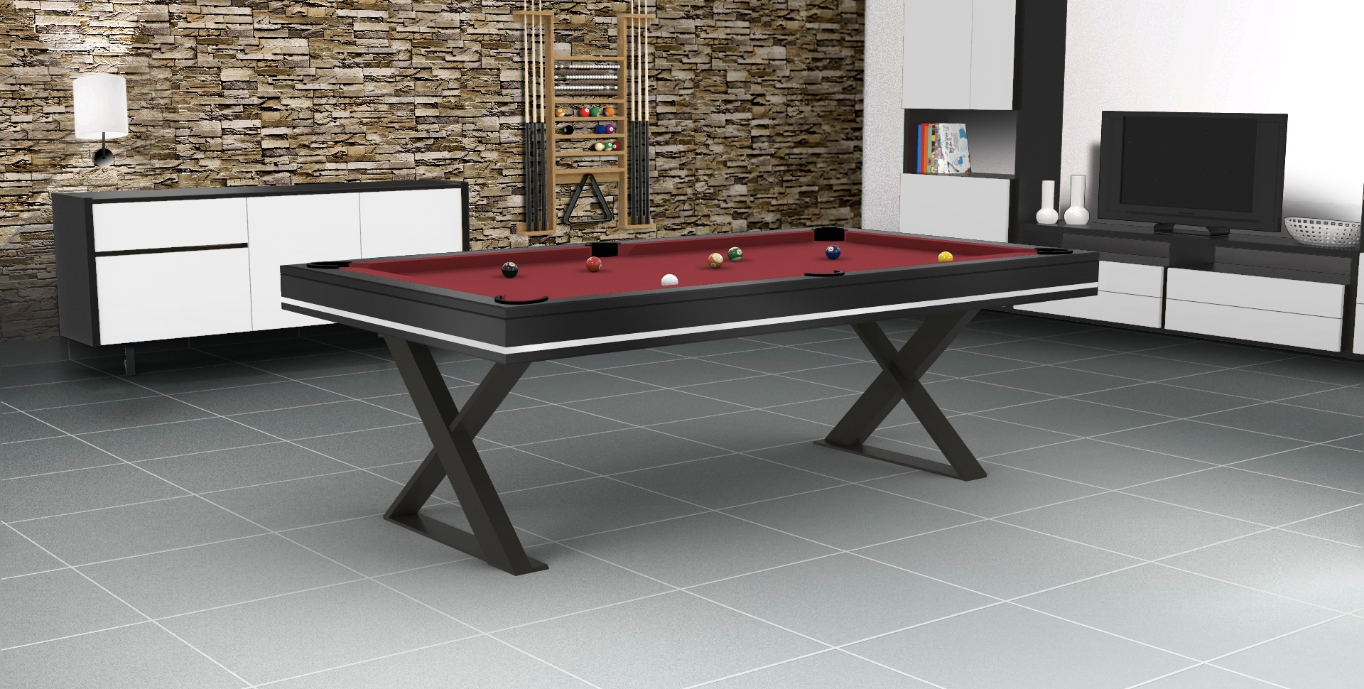 Table a manger billard design