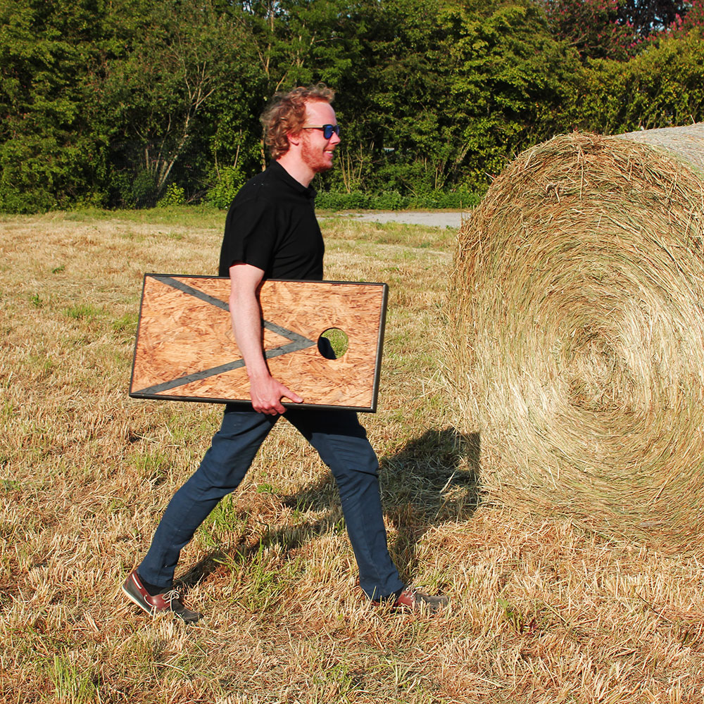 Cornhole jeu en bois américain