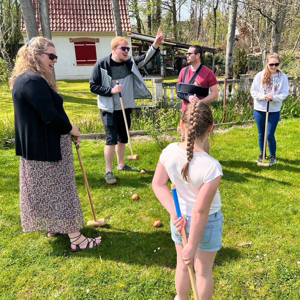 Croquet famille