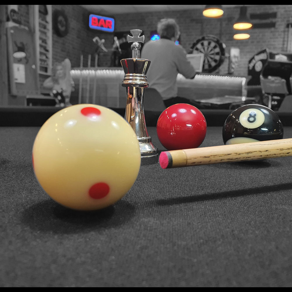 pietement billard table industriel