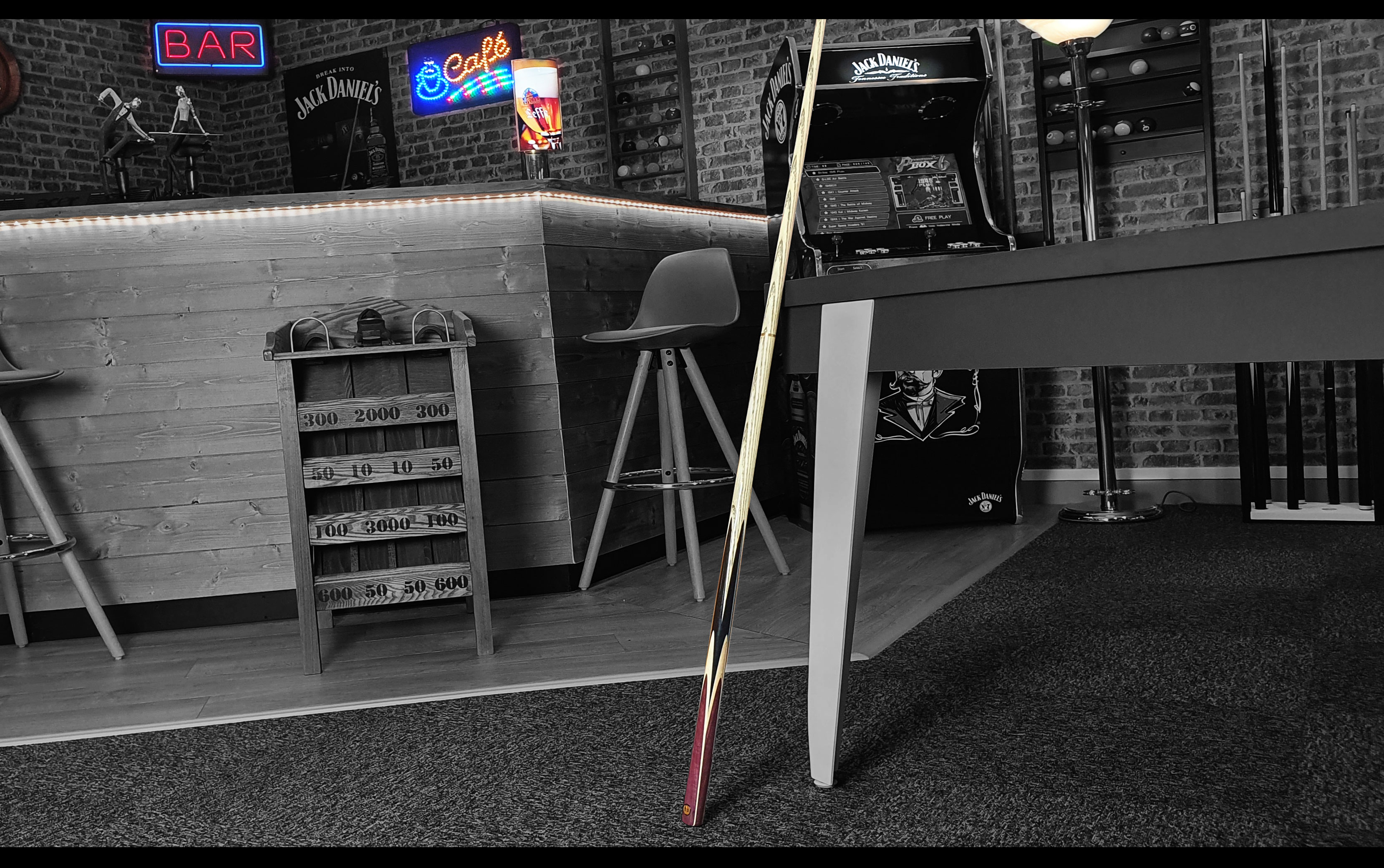 Billard convertible en table Light