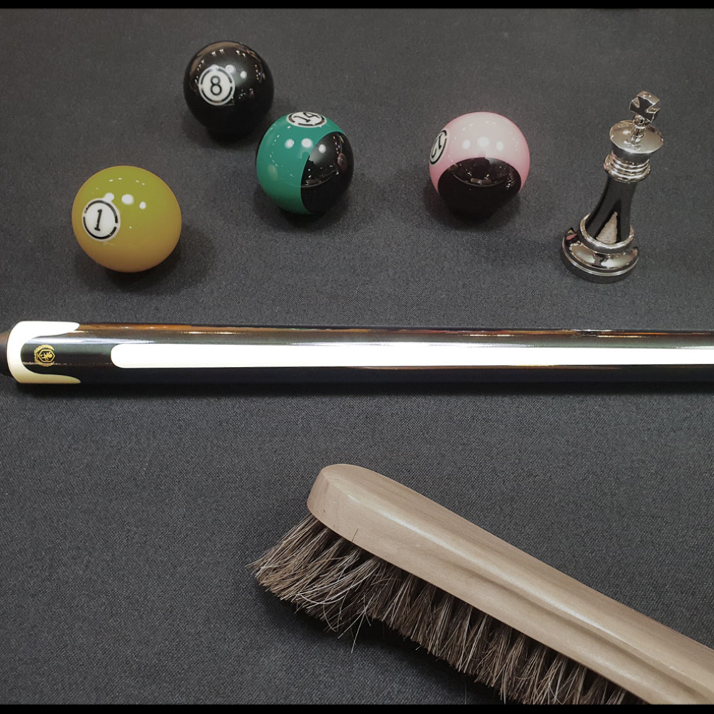 Queue de billard américaine blanche