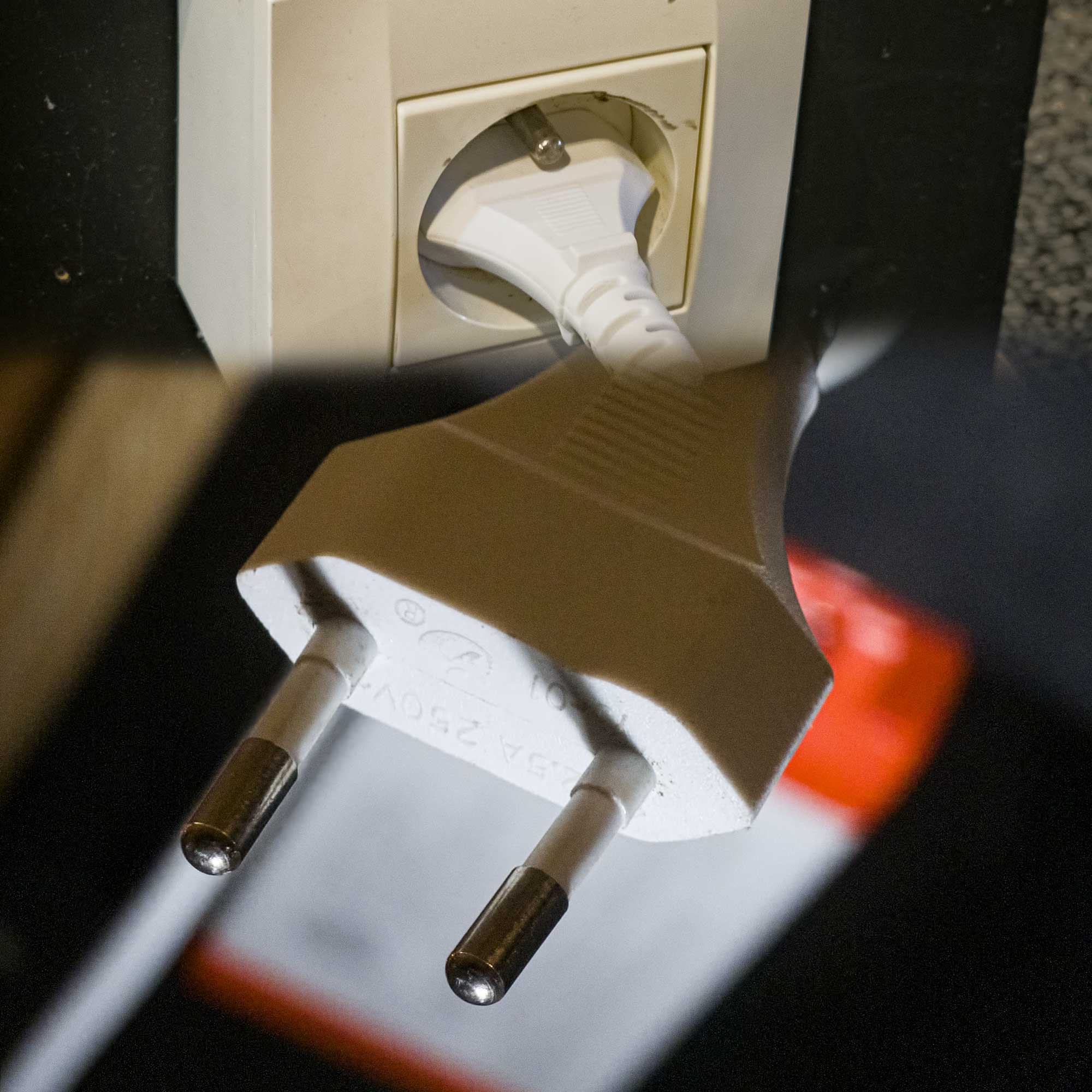 Branchement led sur secteur pour table de jeux