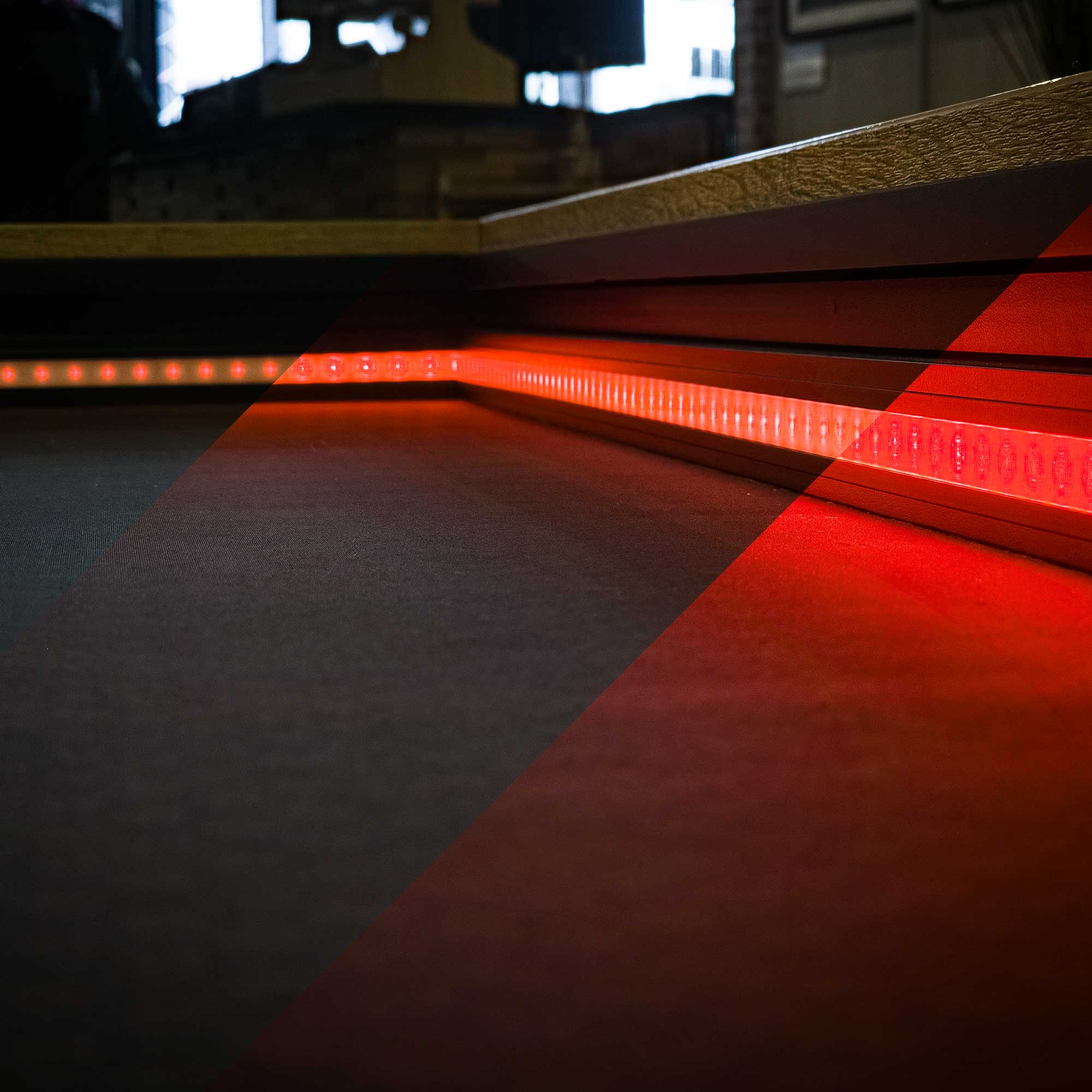Gestion d'intensité lumineuse table de jeux