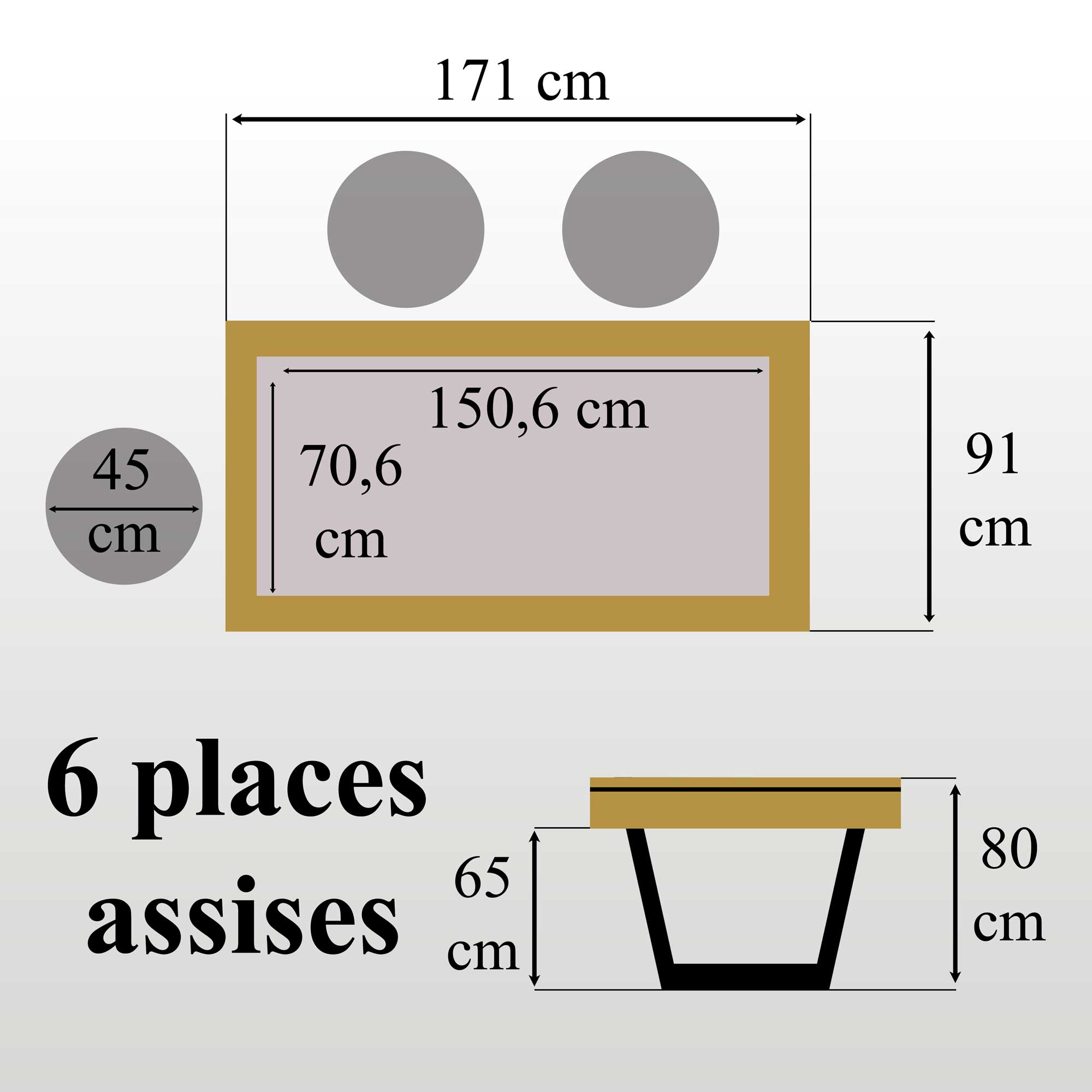 ¨Table de jeux multifonction