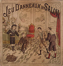 jeu d'anneaux de salon 1901