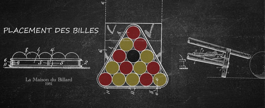 Comment je dois placer les billes dans le triangle au billard 8 pool ?