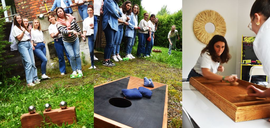 Location de jeux en bois pour organiser un EVJF original : 5 idées de jeux 