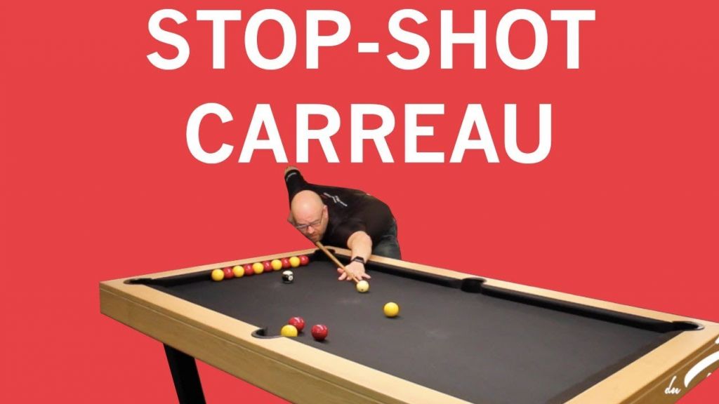 Mettre de l'effet au billard : la technique du Stop Shot