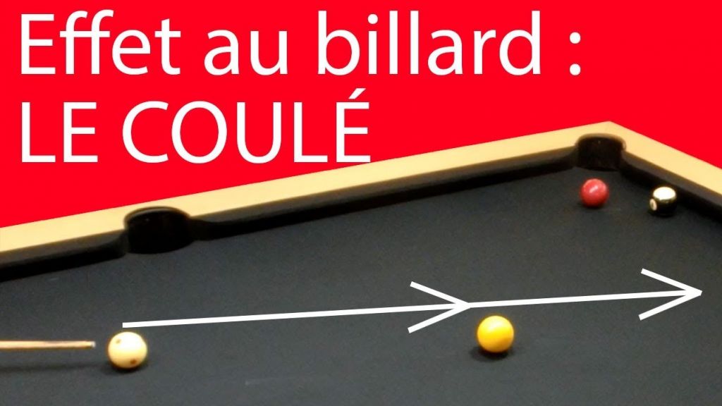 Comment bien maitriser la technique du Coulé au Billard