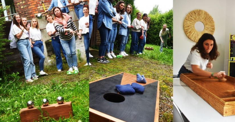 Location de jeux en bois pour organiser un EVJF original : 5 idées de jeux 